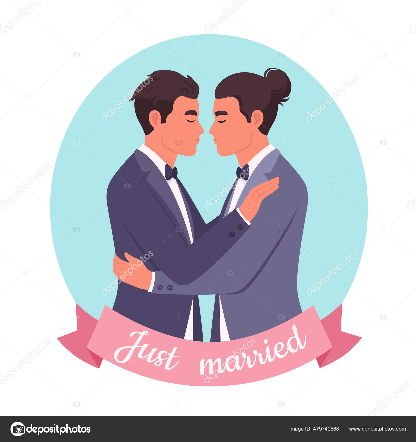 ゲイのカップルが結婚する Lgbtの結婚式 2人の男が抱きつく ベクターイラスト ストックベクター C Amahce ゲイのカップルが結婚する Lgbtの結婚式 2人の男が抱きつく ベクターイラスト ストックベクター C Amahce