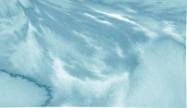 El boyası suluboya gökyüzü ve bulutlar, soyut suluboya arkaplan, suluboya resim