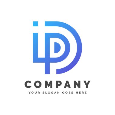 İlk harf DP iş logosu