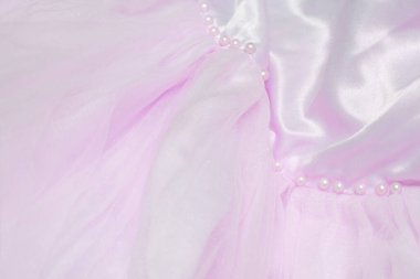 Tatlı bir pastel şifon dokusu arka planı. Düğün konsepti