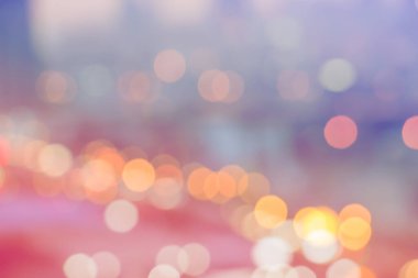 Renkli bokeh arkaplan. Soyut ışıklar duvar kağıdını çözüyor.