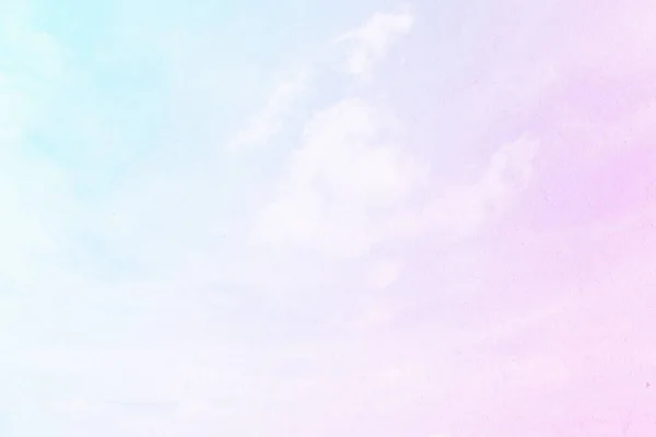 Soft Cloudy Gradient Pastel Abstract Sky Background Sweet Color — 图库照片