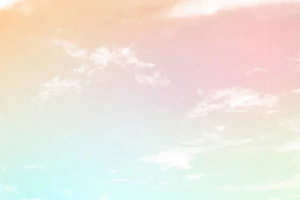 Soft Cloudy Gradient Pastel Abstract Sky Background Sweet Color — Fotografia de Stock