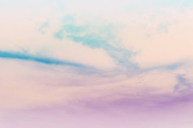 Soft cloudy is gradient pastel,Abstract sky background in sweet color.	