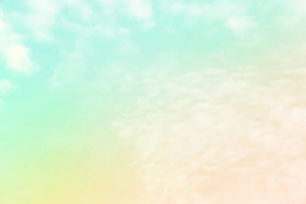Nublado Suave Pastel Gradiente Fondo Abstracto Del Cielo Color Dulce — Foto de Stock