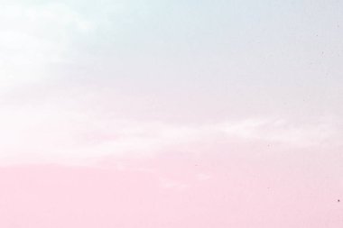 Yumuşak bulutlu gradyan pastel, soyut gökyüzü arkaplanı tatlı renkli.