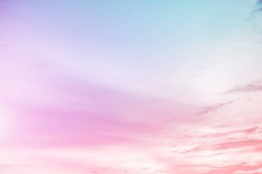 güzel bulutlu gökyüzü, doğal duvar kağıdı.