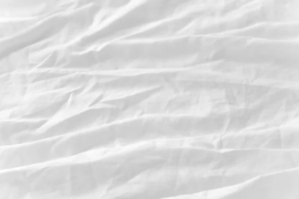 Textura Tela Blanca Superficie Arrugada —  Fotos de Stock
