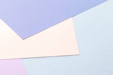 Pastel renkli kağıtlar, boş arkaplan