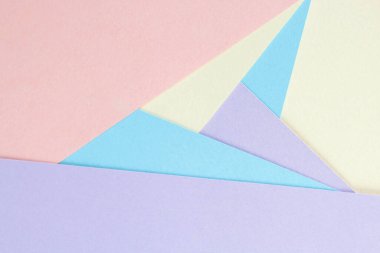 Pastel renkli kağıtlar, boş arkaplan
