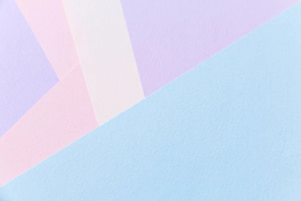 Pastelkleurige Papieren Vellen Blanco Achtergrond — Stockfoto