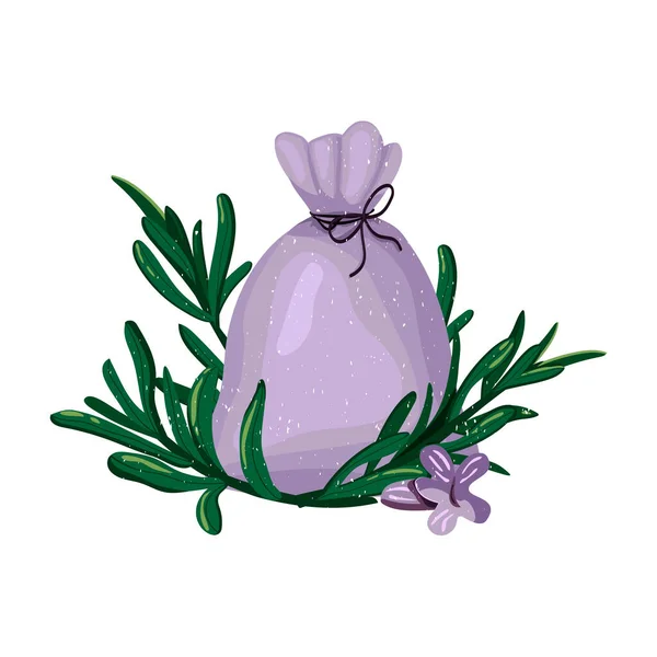 Bag Lavender Vector Graphics Eps Format — Stockvector