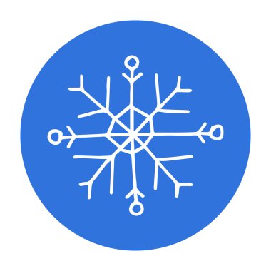 Sosyal medya hikayeleri için vektör vurguları simgeyi kapsıyor. Kar taneleri. Karalama tarzında Noel 'in tasviri. Çağdaş blog yazarları için el çizimi yuvarlak şablonlar.