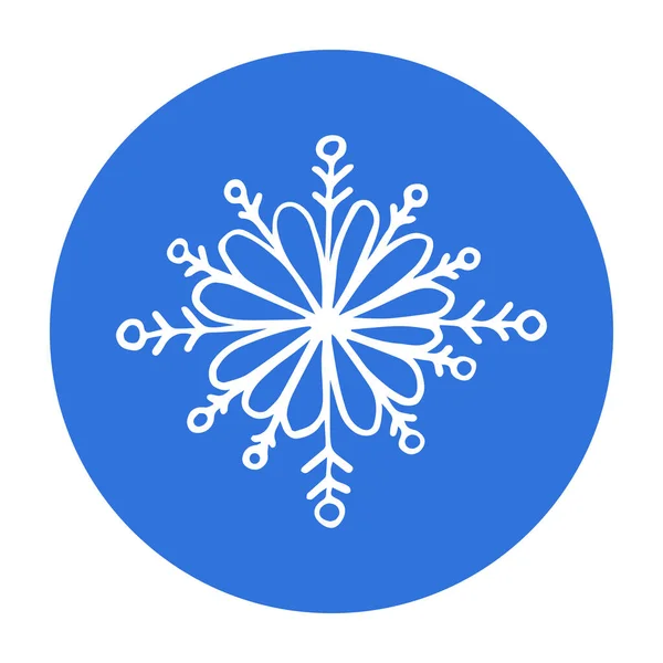 Vector Destaca Icono Portada Para Historias Redes Sociales Copos Nieve — Archivo Imágenes Vectoriales