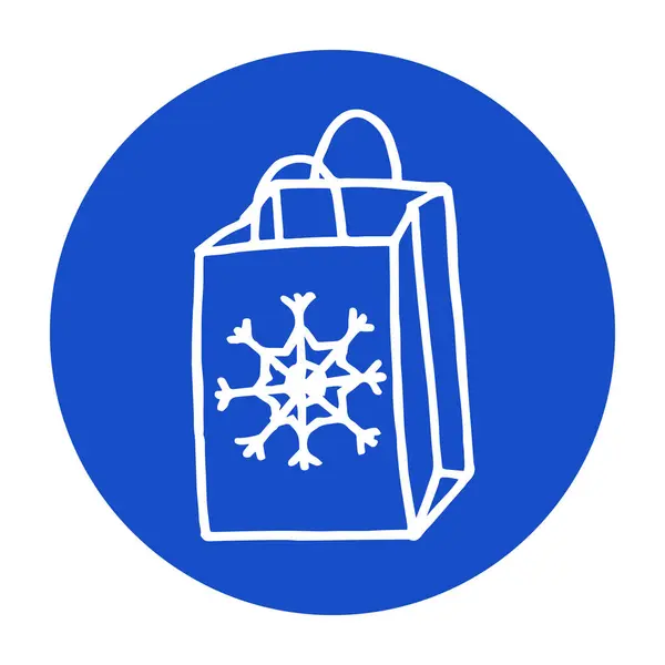 Sosyal medya hikayeleri için vektör vurguları simgeyi kapsıyor. Karalama tarzında Noel 'in tasviri. Çağdaş blog yazarları için el çizimi yuvarlak şablonlar.