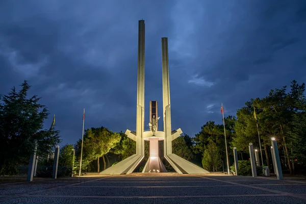 Lausanne Peace Memorial Edirne Lausanne Karaagac Monument Karaagac Edirne — Stock Photo, Image