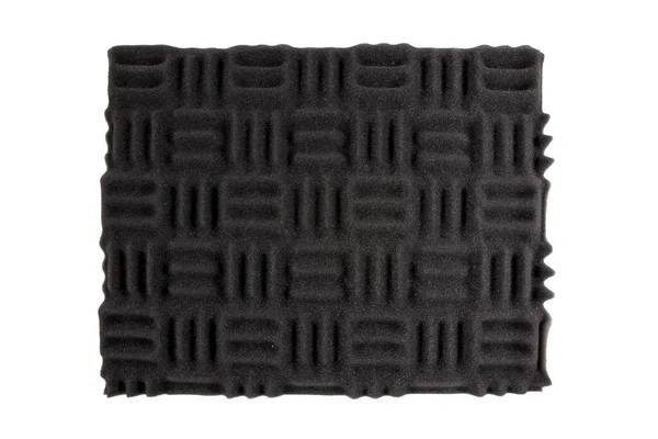Acoustic foam or tiles for sound dampening. Music room. Soundproof room. Maze profile acoustic foam.