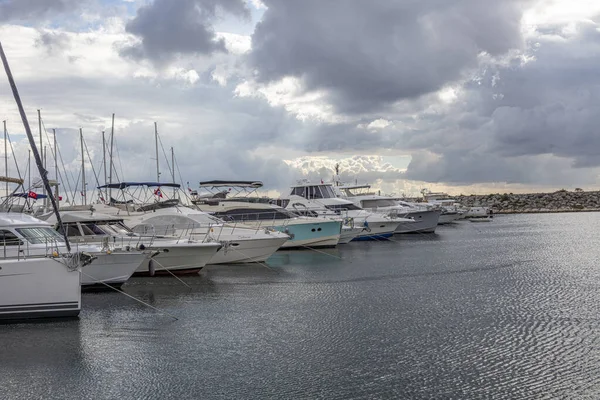 Yakuplu Beylikduzu Istanbul Turkey November 2020 Istanbul Beylikduzu Yakuplu Yacht — Stock Photo, Image