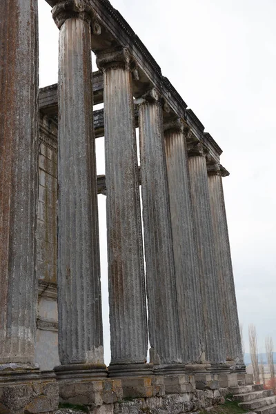 Kutahya Nın Cavdarhisar Bölgesindeki Aizanoi Zeus Tapınağı Antik Roma Şehri — Stok fotoğraf