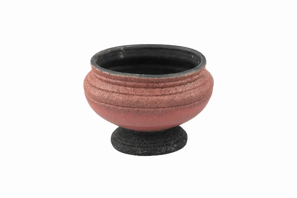 Kolorowe Ceramiczne Doniczki Kolorowe Ceramiczne Garnki Sprzedaż Kolekcja Doniczek Białym — Zdjęcie stockowe
