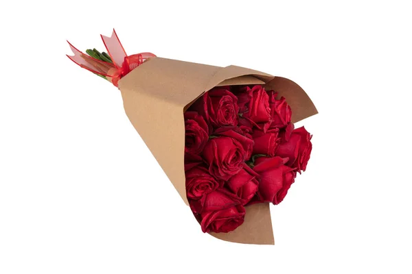 Красные Розы Фон Много Красных Роз Огромный Букет Роз Аромат — стоковое фото