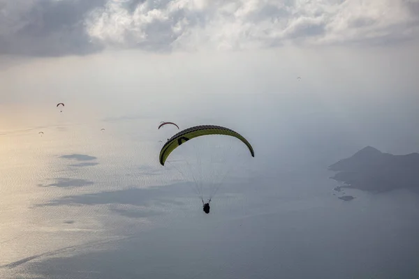 Fethiyeoludeniz Babada Considered One Most Important Paragliding Regions World Mula — Stock Photo, Image