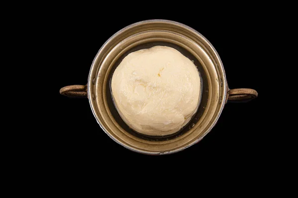 Manteiga Saudável Forma Rolo Fatias Para Fácil Uso Clarificação Manteiga — Fotografia de Stock