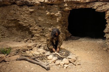 Şanlıurfa Türkiye 7 Kasım 2025; Şanlıurfa Arkeoloji Müzesi Sergisi, Türkiye. Sanliurfa 'daki arkeoloji müzesinin içi ve eserleri..