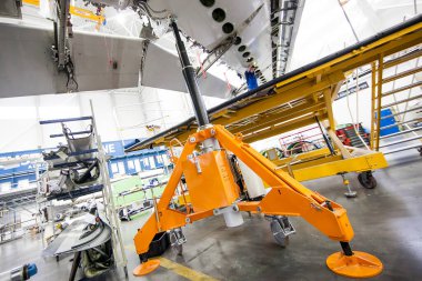 Kaunas / Litvanya 2016-03-31 Uluslararası Havalimanı Teknik Bina.