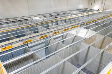 Kaunas / Litvanya 12 Ağustos 2019 Kişisel Depolama Tesisi