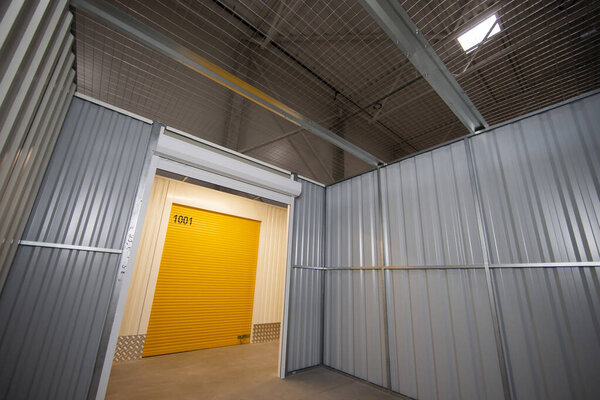 Kaunas/Lithuania August 12, 2019 Self Storage Facility