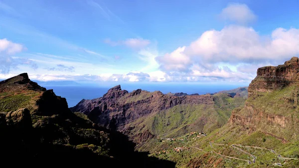 Masca Vadisi Atlantik Okyanusu Ndaki Tenerife Adası Nda — Stok fotoğraf