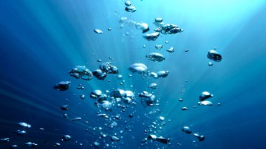 Lüks iç tasarımın için sanatsal sualtı fotoğrafı.. 