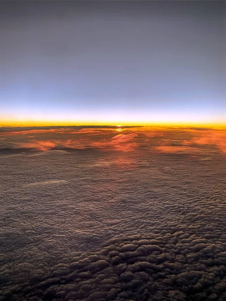 Beautiful Sunset Clouds Planet Earth — Photo