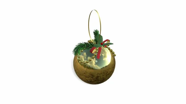 3D Render Noel ağacı.