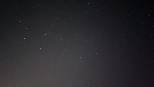 Galaxia Andrómeda Starfall M31 — Vídeo de stock