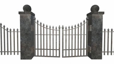 Beyaz arkaplanda 3 görüntüleme