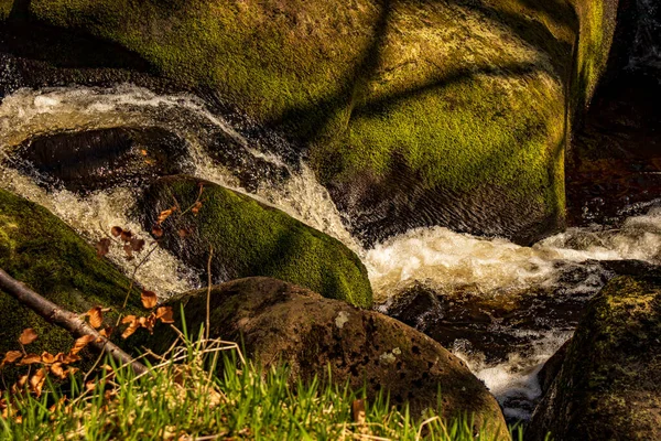 Ущелье Национальном Парке Пэдли Пик Дистрикт Дербишир Англия Фото Сделано — стоковое фото
