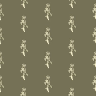Ornamental seamless background. Pattern for dresses, wallpapers, wedding invitations. The tiles can be combined with each other. 