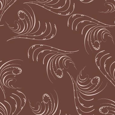 Ornamental seamless background. Pattern for dresses, wallpapers, wedding invitations. The tiles can be combined with each other. 
