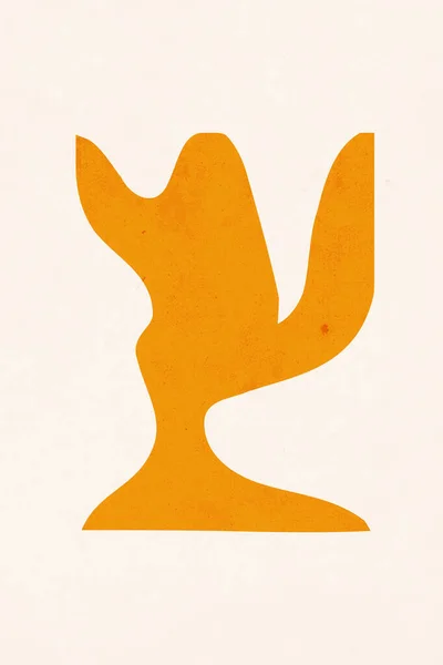 Matisse Abstrakte Kunst Ästhetische Zeitgenössische Kunst Boho Dekor Minimalistische Kunst — Stockfoto