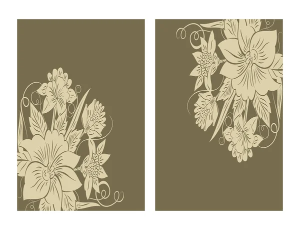 Conjunto Cartazes Minimalistas Ilustração Botânica Moderna Para Impressão Projeto Capa — Vetor de Stock