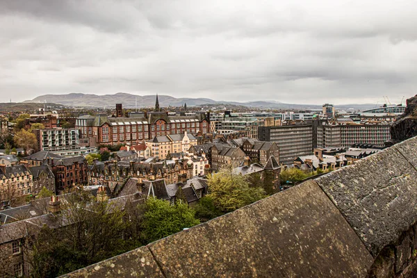 Edinburgh Schottland Großbritannien Mai 2021 Stadtpanorama — Stockfoto