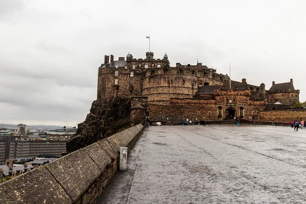 Edinburgh Castle Scozia Inghilterra Maggio 2021 — Foto Stock