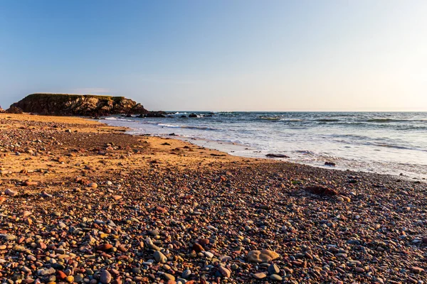 テンビー ペンブロークシャー ウェールズ イギリス 夏の海の風景 — ストック写真