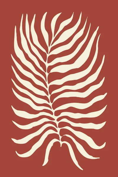 Basılabilir Minimalist Botanik Illüstrasyon Dekorasyonu Duvar Dekorasyonu — Stok fotoğraf