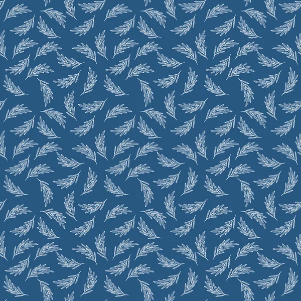 Wzór Botaniczny Solidnym Tle Sukienki Tapety Pokojowe Tkaniny Pościeli Stosowania — Zdjęcie stockowe