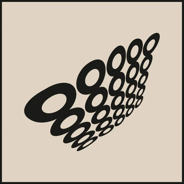 Minimalistische Geometrische Illustration Für Poster Shirt Druck Cover Banner Einfache — Stockfoto