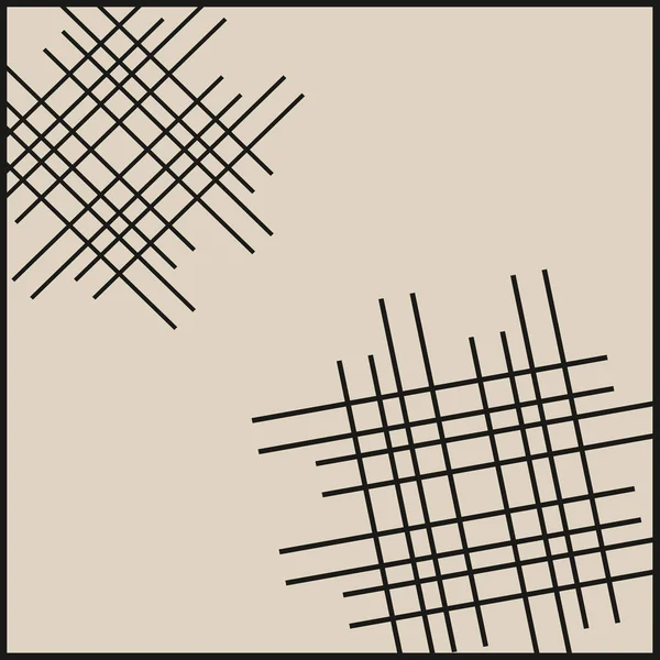 Minimalistyczna Geometryczna Ilustracja Plakatu Odcisku Koszulki Okładki Banera Proste Linie — Zdjęcie stockowe
