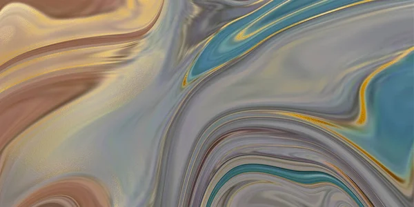 Flüssiger Marmor Design Abstrakte Malerei Hintergrund Mit Gold Splash Textur — Stockvektor